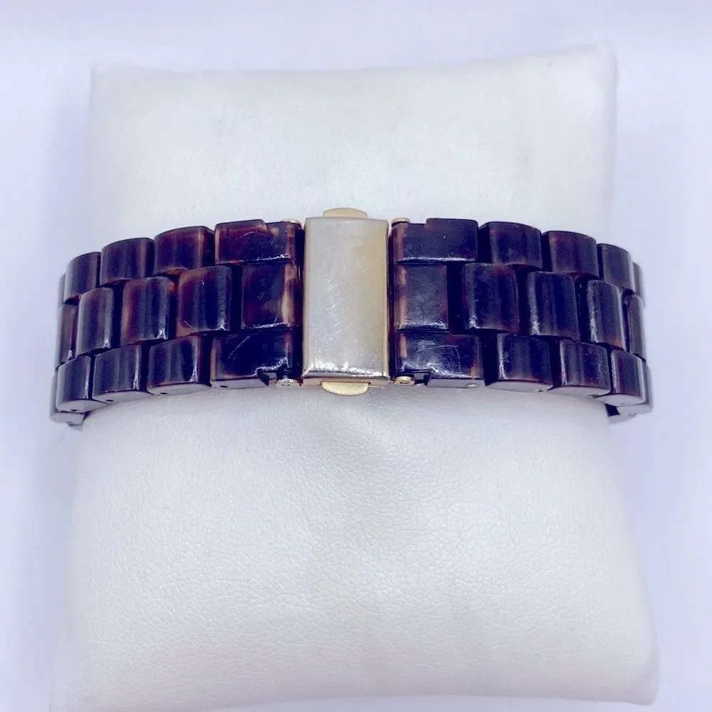 Working! Ladies Valletta Acrylic Tortoiseshell Band Watch